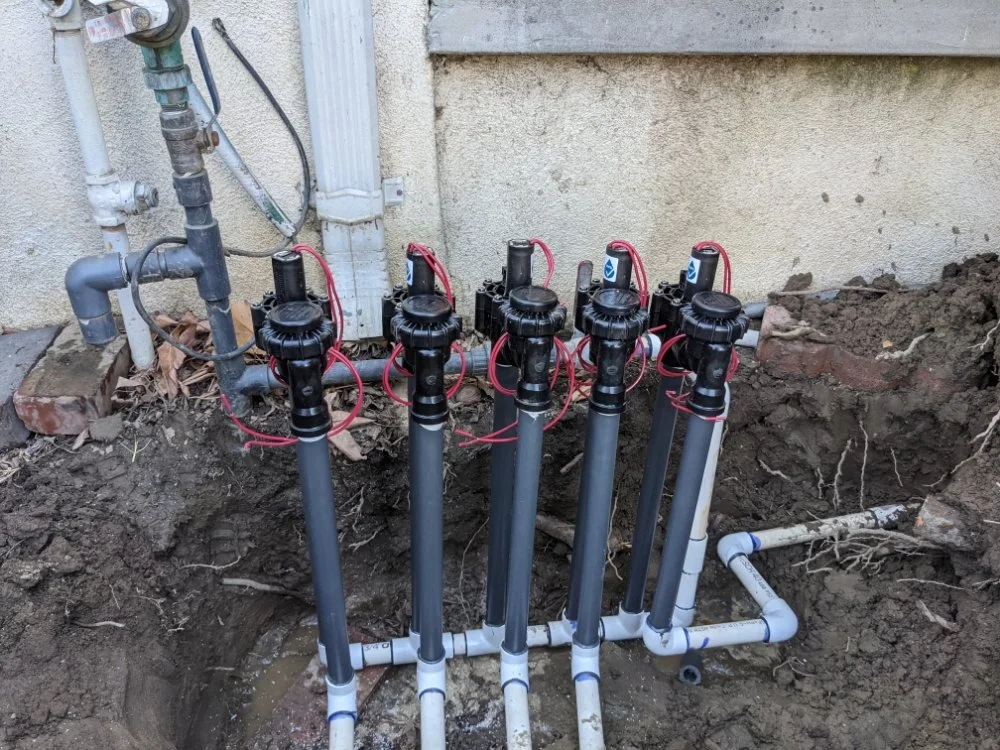 Landscape irrigation valve assembly from Aran’s project gallery